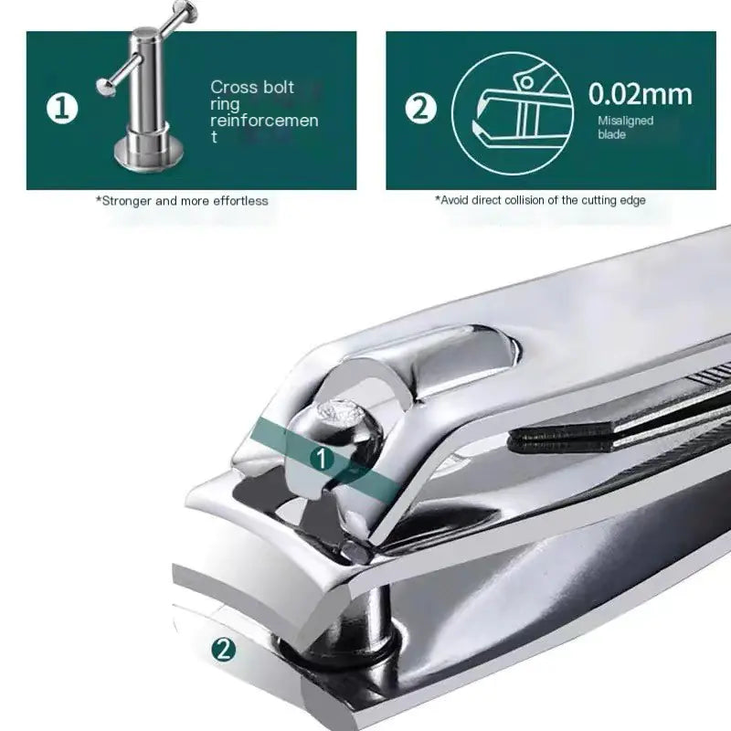 Large Nail Clipper Set for Adult Grooming Tools