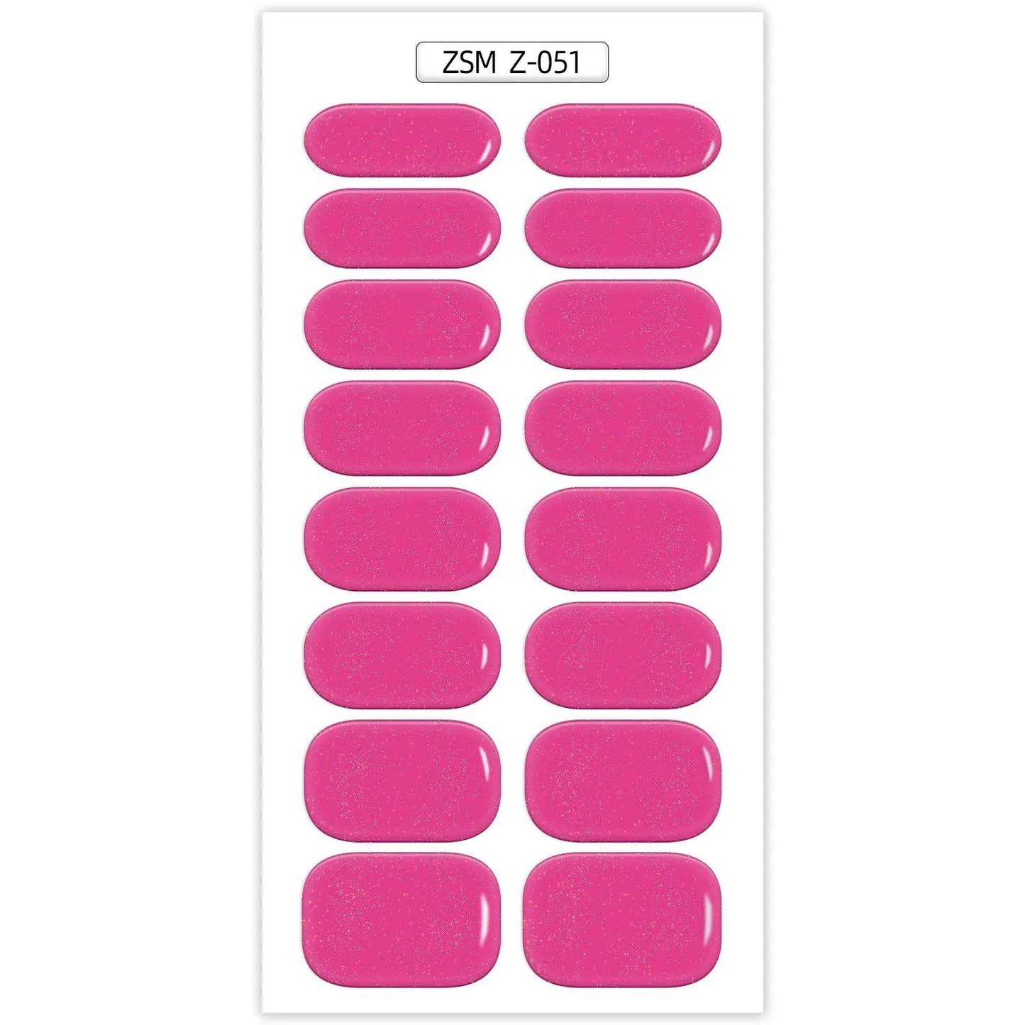 Waterproof Anti-Overflow Semi-Curing Gel Nail Stickers