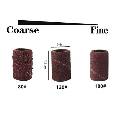 Nail Drill Sanding Bands Set for Electric Manicure Tool