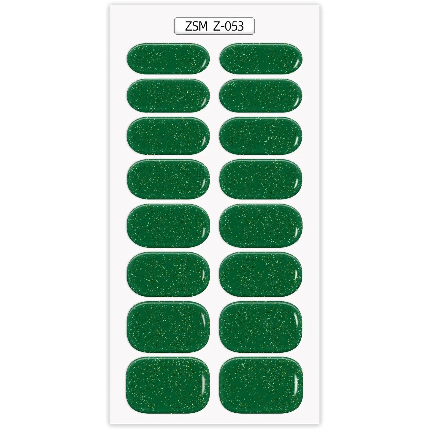 Waterproof Anti-Overflow Semi-Curing Gel Nail Stickers