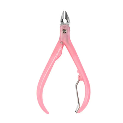 Stainless Steel Nail Clipper with Plastic Handle
