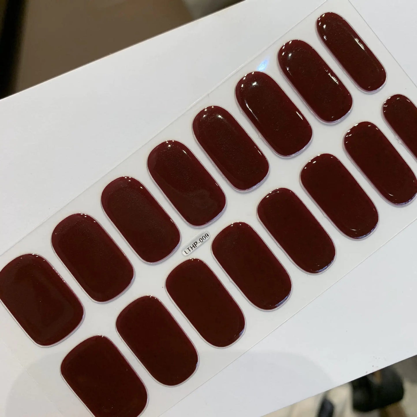 Waterproof Durable Second Gen Semi-Cured UV Nail Stickers