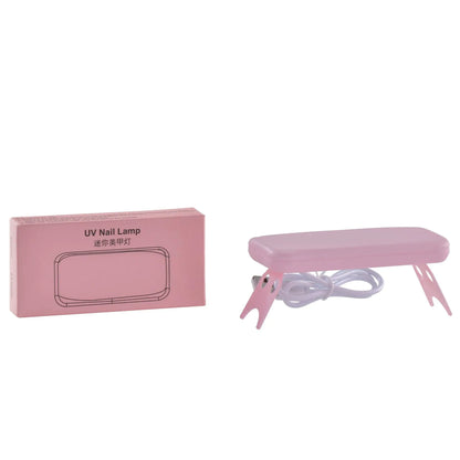 Portable UV LED Nail Dryer with 6 Lights