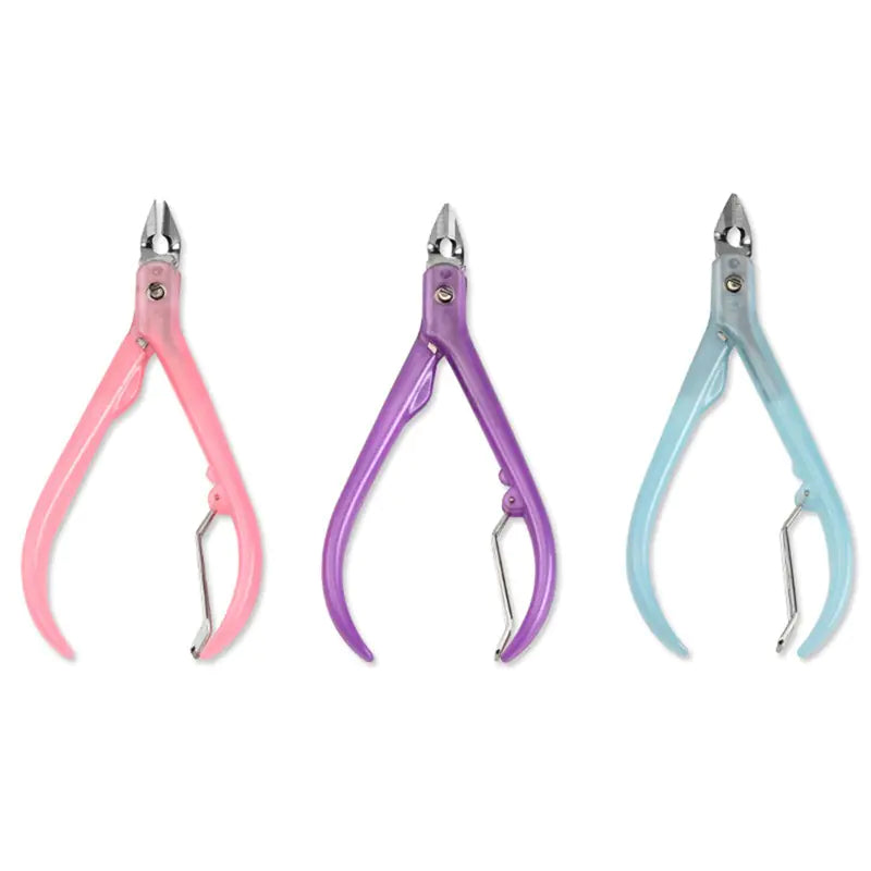 Stainless Steel Nail Clipper with Plastic Handle