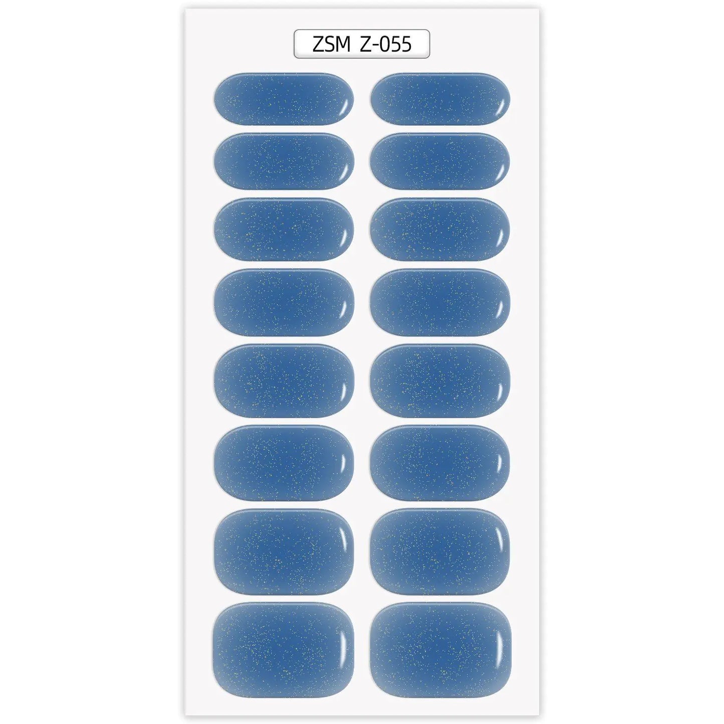 Waterproof Anti-Overflow Semi-Curing Gel Nail Stickers