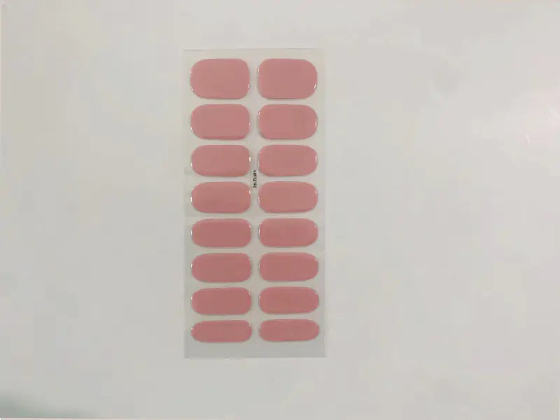 Waterproof Durable Second Gen Semi-Cured UV Nail Stickers