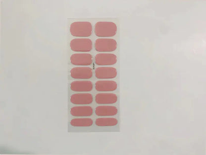 Waterproof Durable Second Gen Semi-Cured UV Nail Stickers