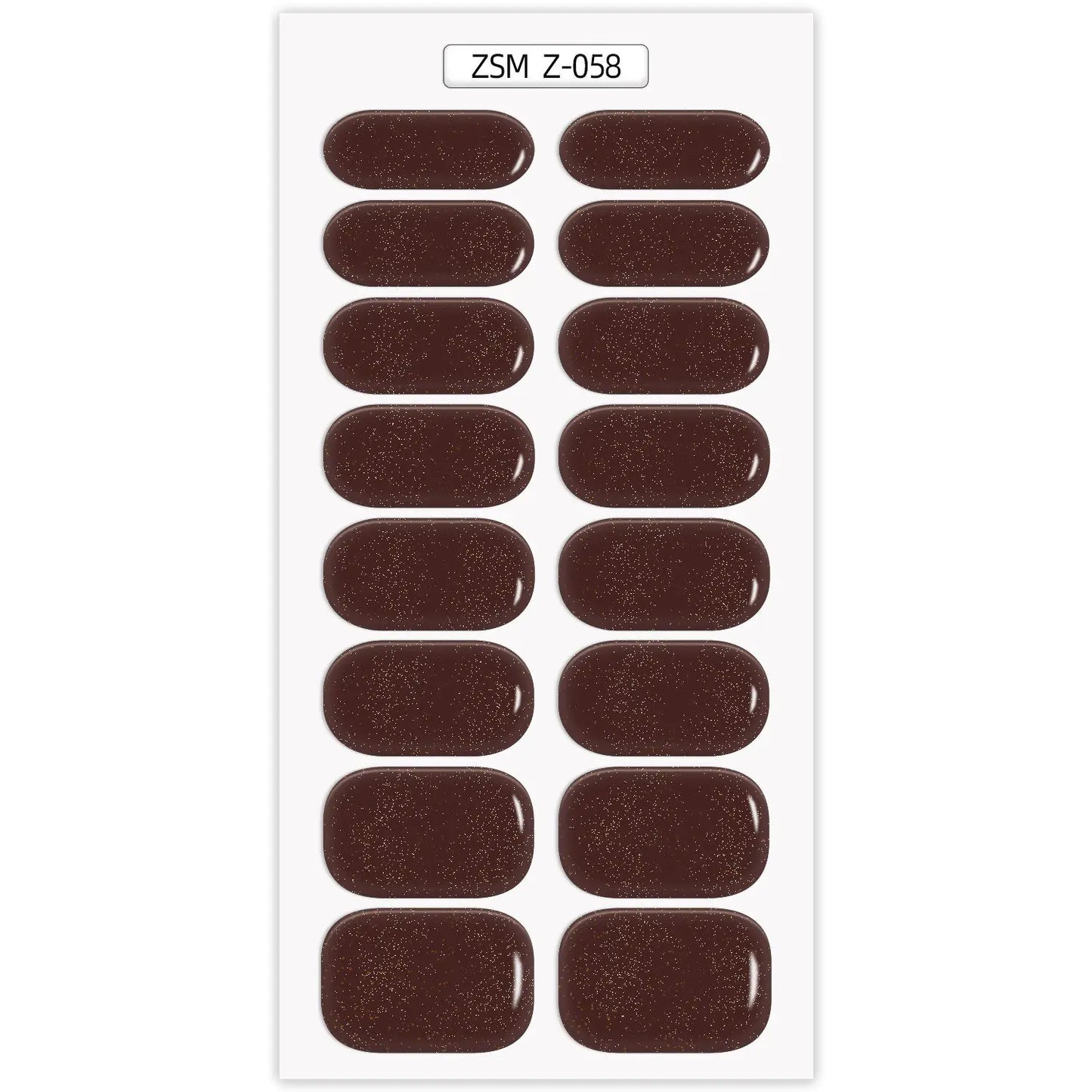 Waterproof Anti-Overflow Semi-Curing Gel Nail Stickers