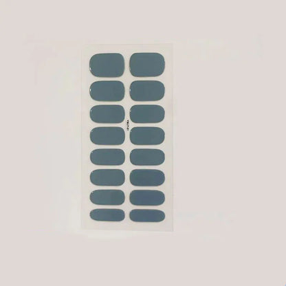 Waterproof Durable Second Gen Semi-Cured UV Nail Stickers