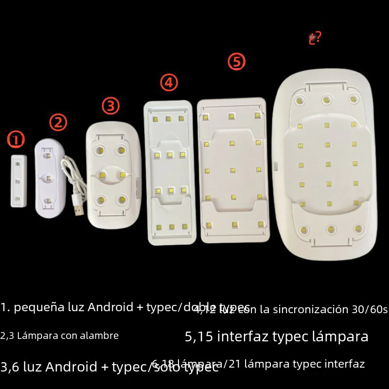 LED UV Curing Lamp for Screen Protector and Nail Art