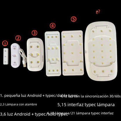 LED UV Curing Lamp for Screen Protector and Nail Art